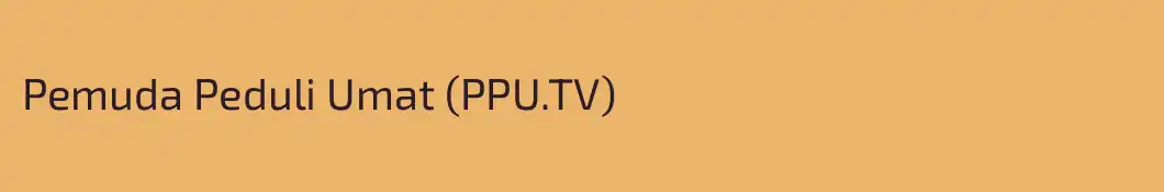Pemuda Peduli Umat (PPU.TV)